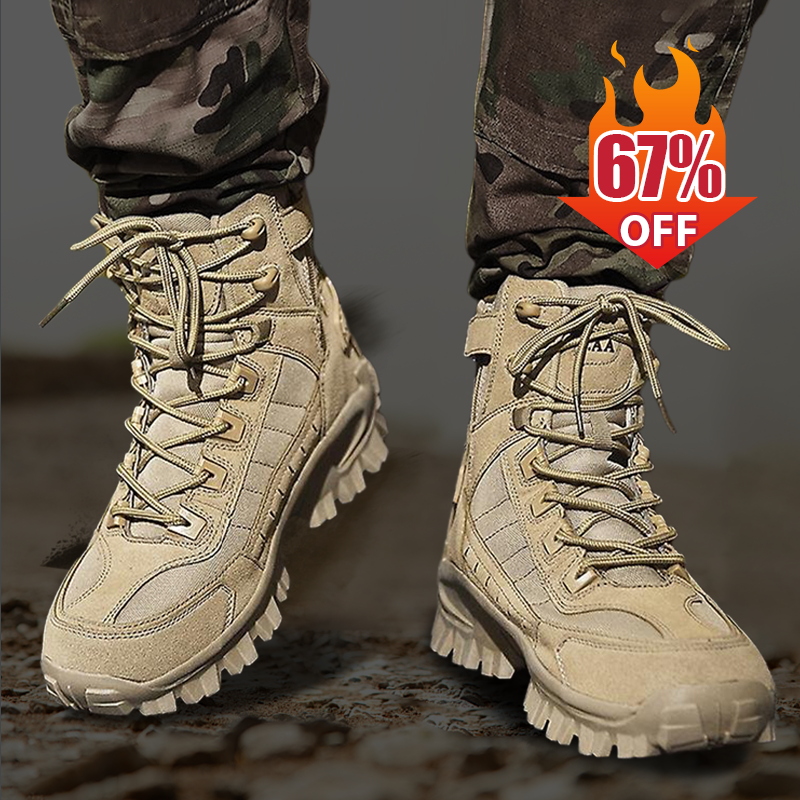 Tactical Waterproof Boots with FREE Gift Gloves