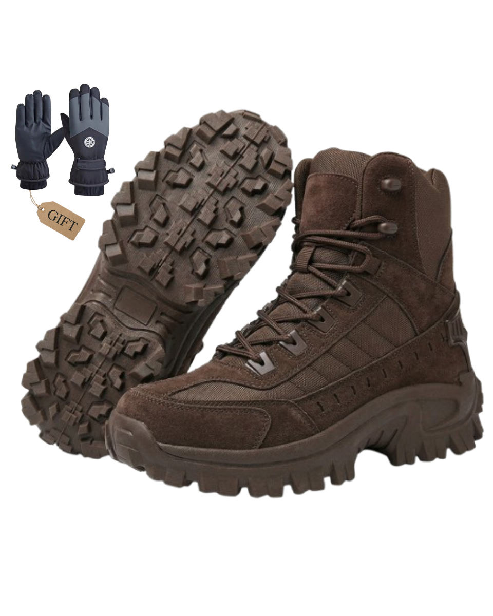 Tactical Waterproof Boots with FREE Gift Gloves