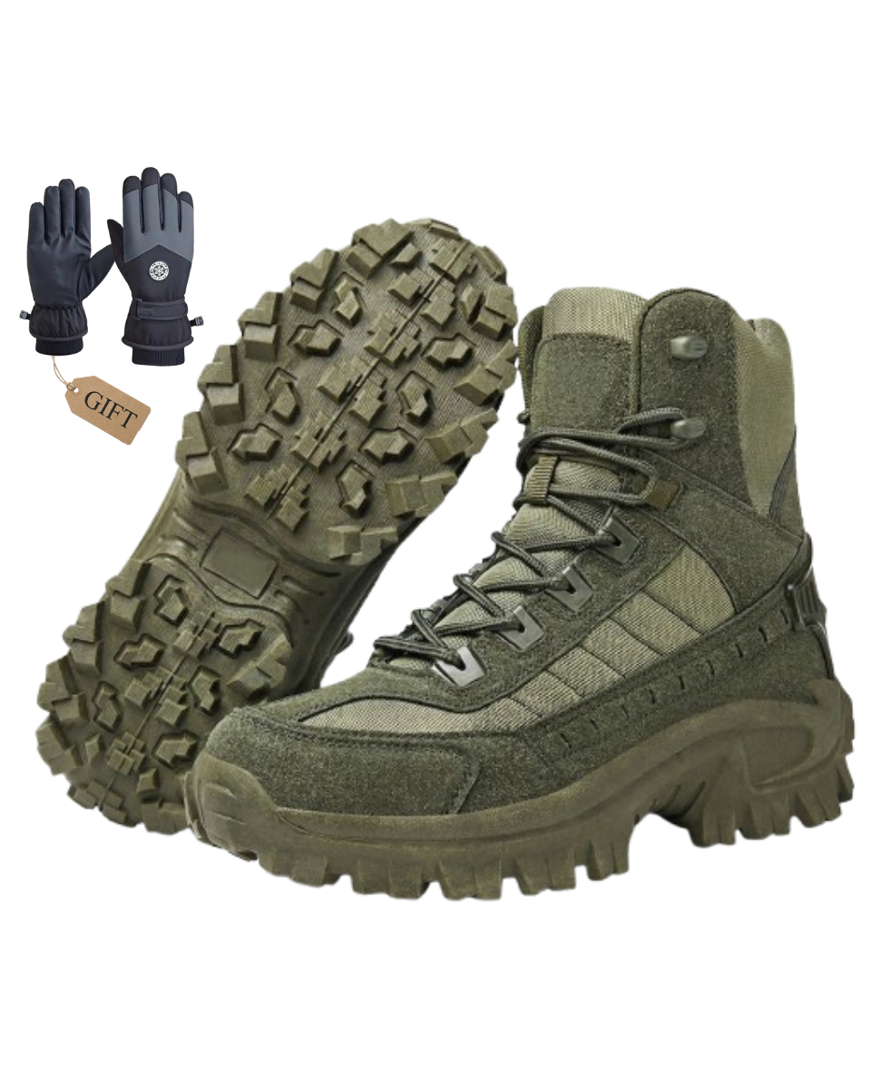Tactical Waterproof Boots with FREE Gift Gloves